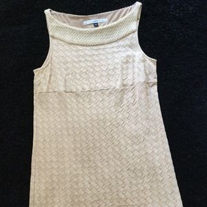 Diane von Furstenberg textured shift dress- size 4